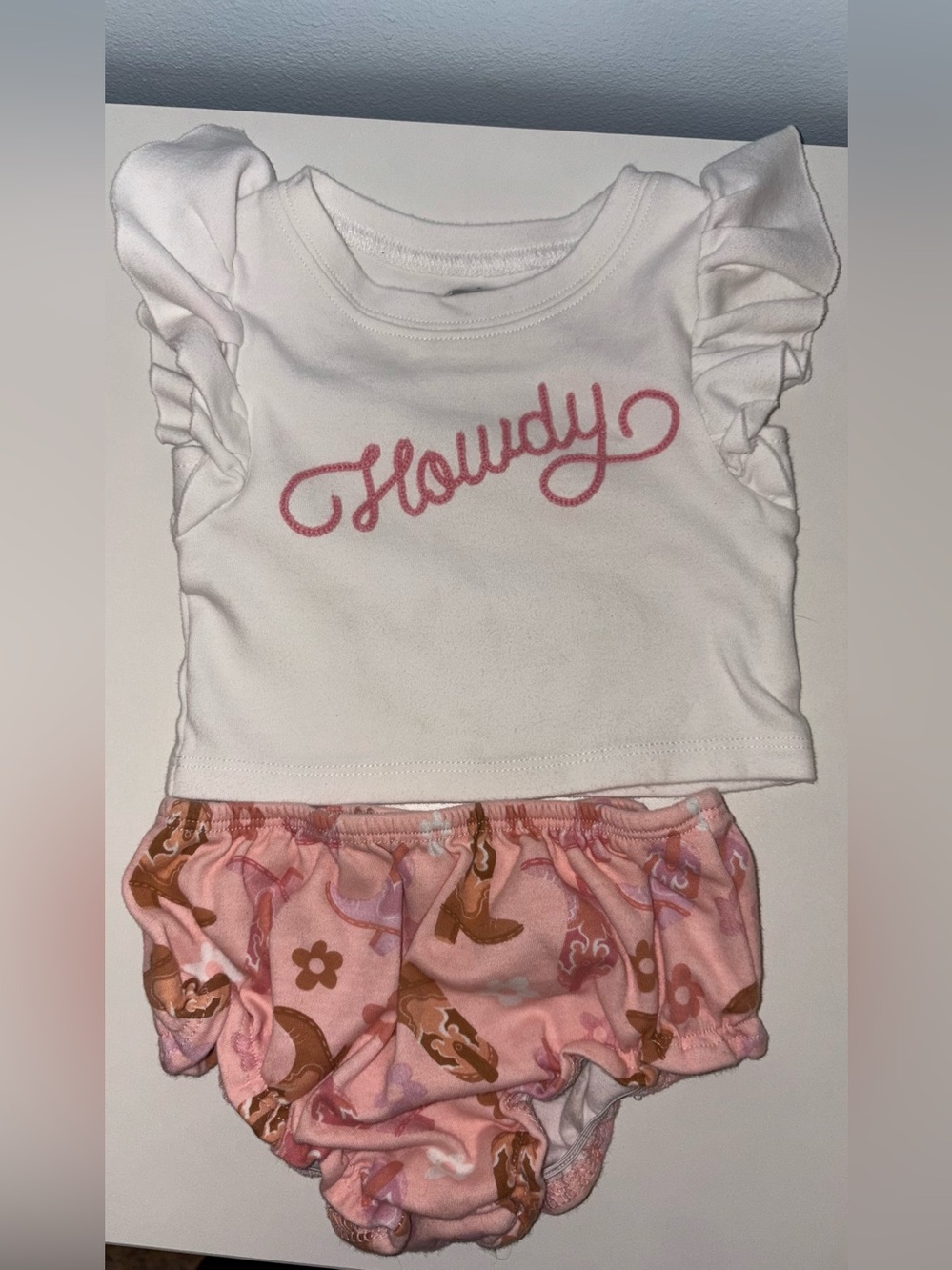 Mudpie “Howdy” outfit
